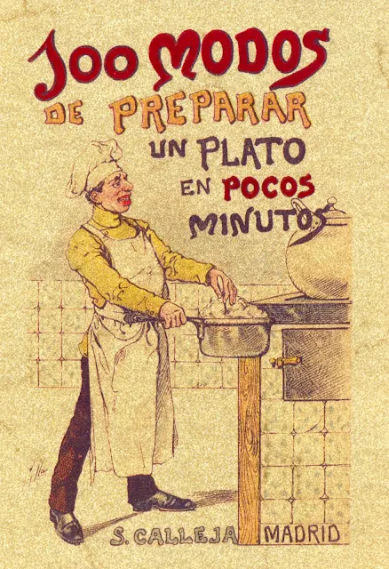 Portada de 100 modos de preparar un plato de Editorial Saturnino Calleja