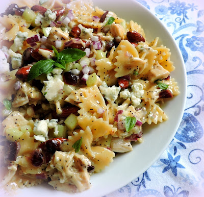 Turkey, Sour Cherry & Almond Pasta Salad