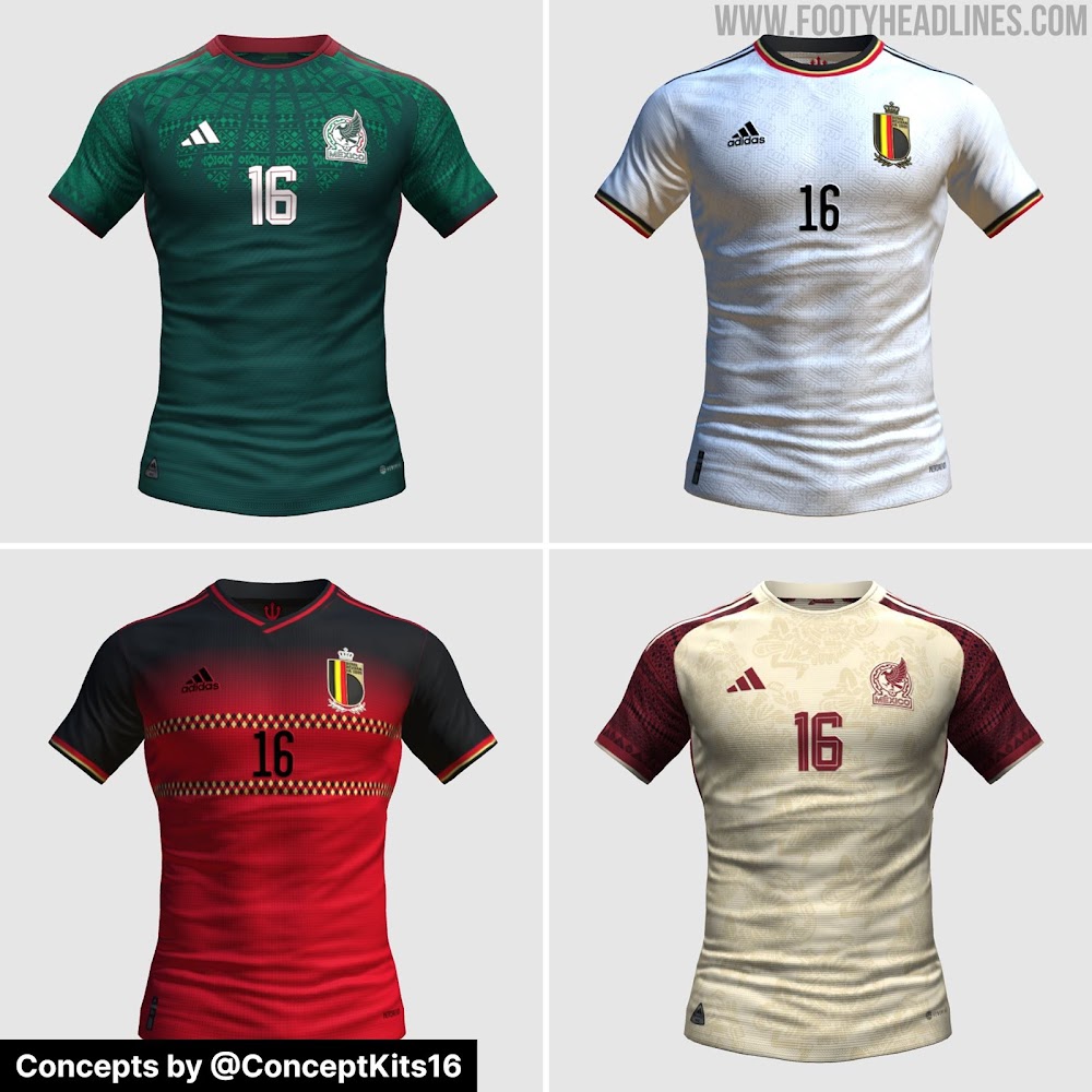 Authentic Adidas 2022 World Cup Kits FIFA Kit Creator - Footy Headlines