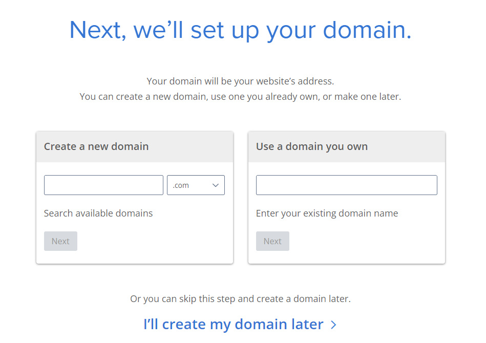 Bluehost free domains