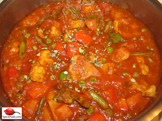 Mixed Vegetable Curry