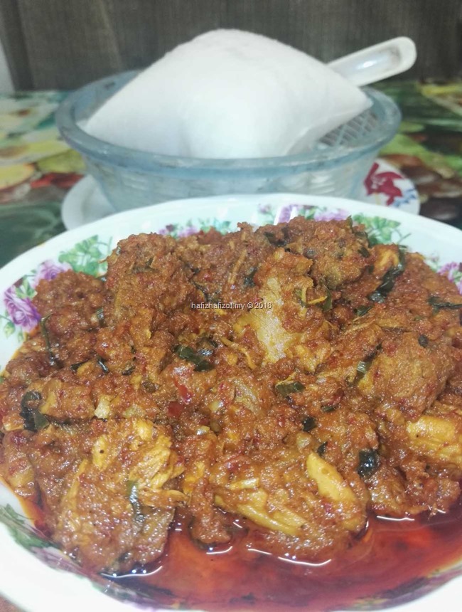 resepi rendang ayam mudah & sedap