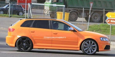 New spyshots the Audi RS3 2011