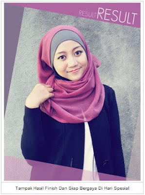 GAMBAR CARA MEMAKAI HIJAB MODERN