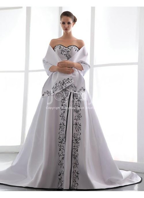 Wedding Dresses With Silver 2