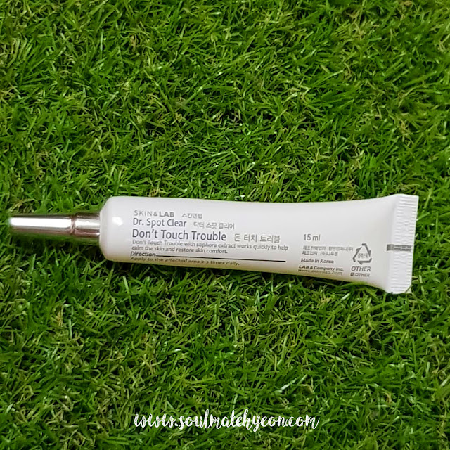 Review; SKIN&LAB's Dr. Spot Don't Touch Trouble Spot