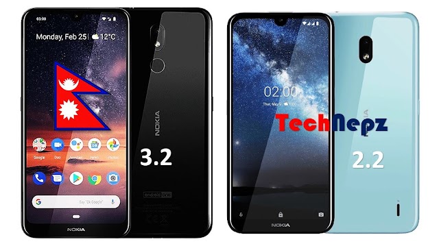 Nokia 2.2 & Nokia 3.2 Specifications, Features and Price in Nepal 