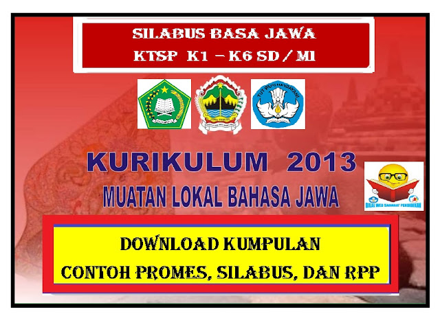 DOWNLOAD Silabus Basa Jawa KTSP Kelas 1 SD/MI Tahun 2020/2021 gratis!