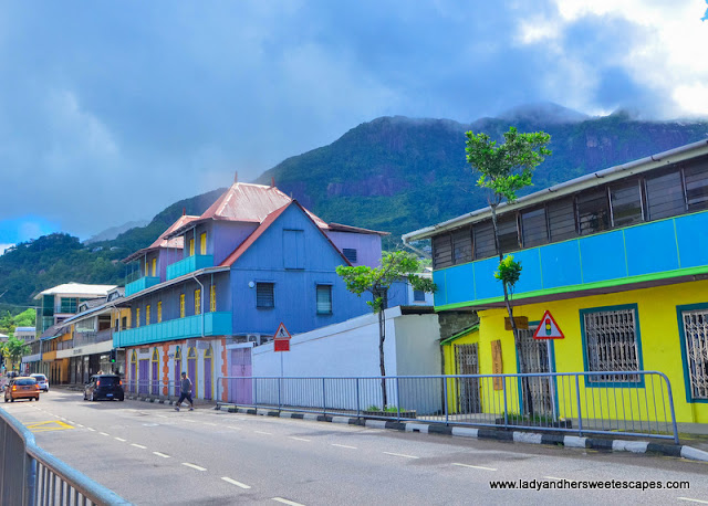 Albert Street in Victoria Seychelles