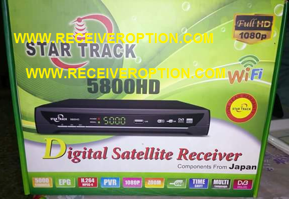 STAR TRACK 5800HD RECEIVER BISS KEY OPTION