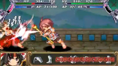 Queens Blade PSP Gameplay