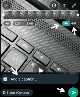 Whatsapp par video status kaise lagate hain