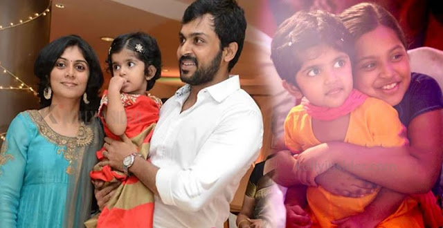 Actor Karthi and his wife Ranjani second time