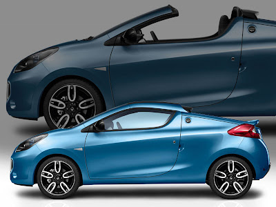 Modern ReDesign Renault Wind Coupe Roadster 2011