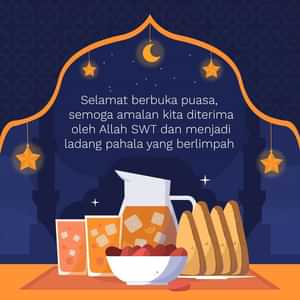 gambar ucapan berbuka puasa ramadhan 2024