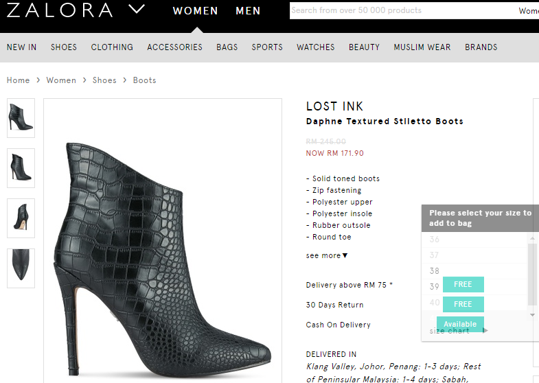 Discover Sexy, Chic And Stylish Women Boots At Zalora