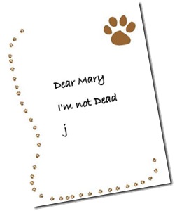 John Letter 1