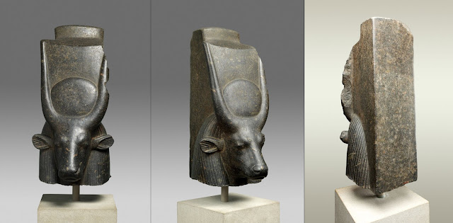 Head of a Cow Goddess (Hathor or Mehetweret)