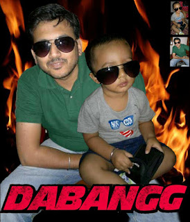 Abhinav, Adyansh, Dabangg, photoshop