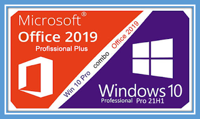  Windows 10 Pro 21H1 + Office 2019 (64-Bits) PT-BR