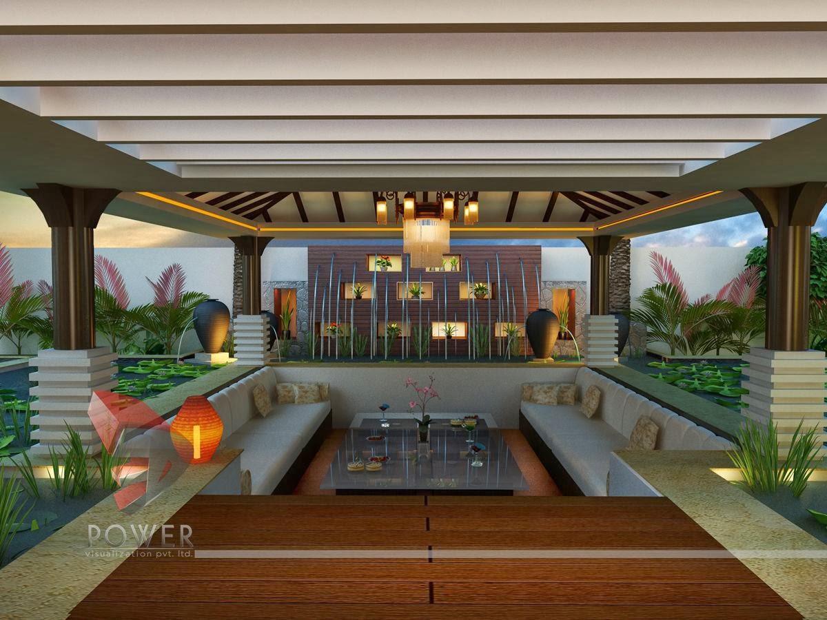 House 3D Interior Exterior Design Rendering | Modern Home ...