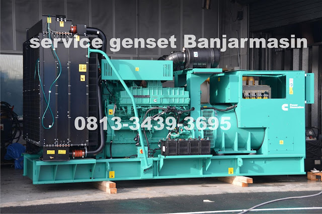 SERVICE GENSET CUMMINS BANJARMASIN