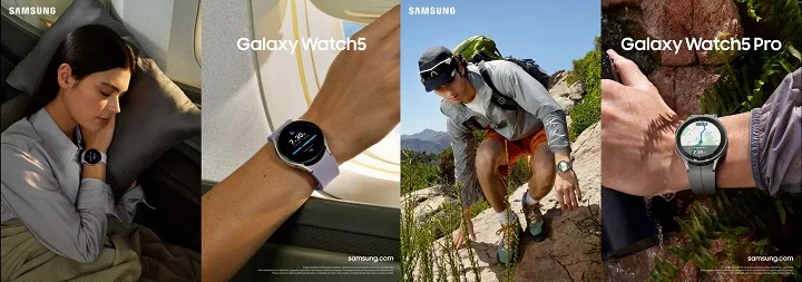 Galaxy Watch5 Series with the cutting-edge BioActive Sensor