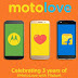 Moto India completes 3 years; announces Moto Days on Flipkart on
February 20-21