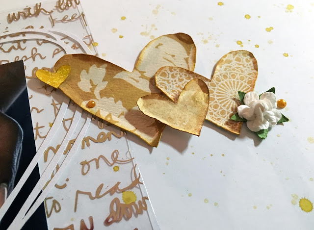 Golden Touch:  Delight [in the little things] | scrapbook page by Alice Scraps Wonderland