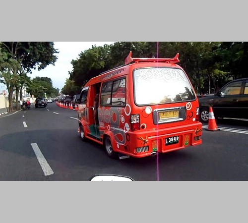 Gambar Modifikasi  Mobil  Angkot Futura  Carry  Bogor Bandung 