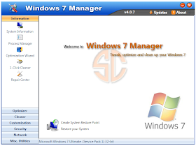 Windows 7 Manager v4.0.7 Full Version