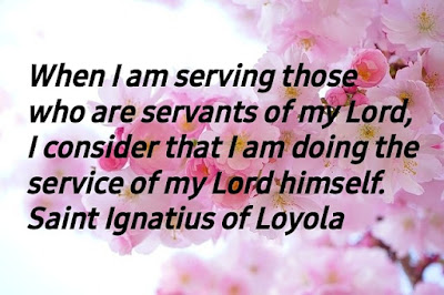 Saintly Thought of the Day Saint Ignatius of Loyola