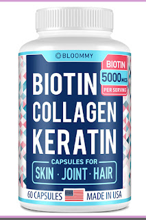 hair skin and nails vitamins biotin and collagen