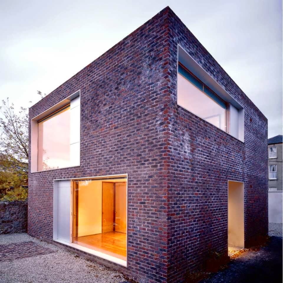 3D Purple Square Box House Minimalist Design Make Simple 