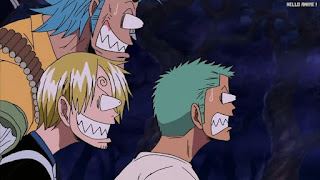 ワンピースアニメ スリラーバーク編 343話 ゾロ サンジ フランキー | ONE PIECE Episode 343 Thriller Bark