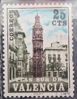 Sello impuestos postales valencia 1978