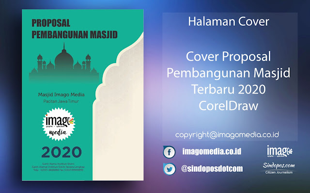 Cover Proposal Pembangunan Masjid Terbaru 2020 CorelDraw