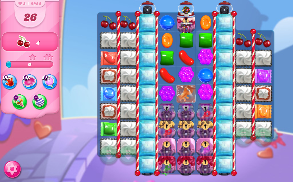 Candy Crush Saga level 5952