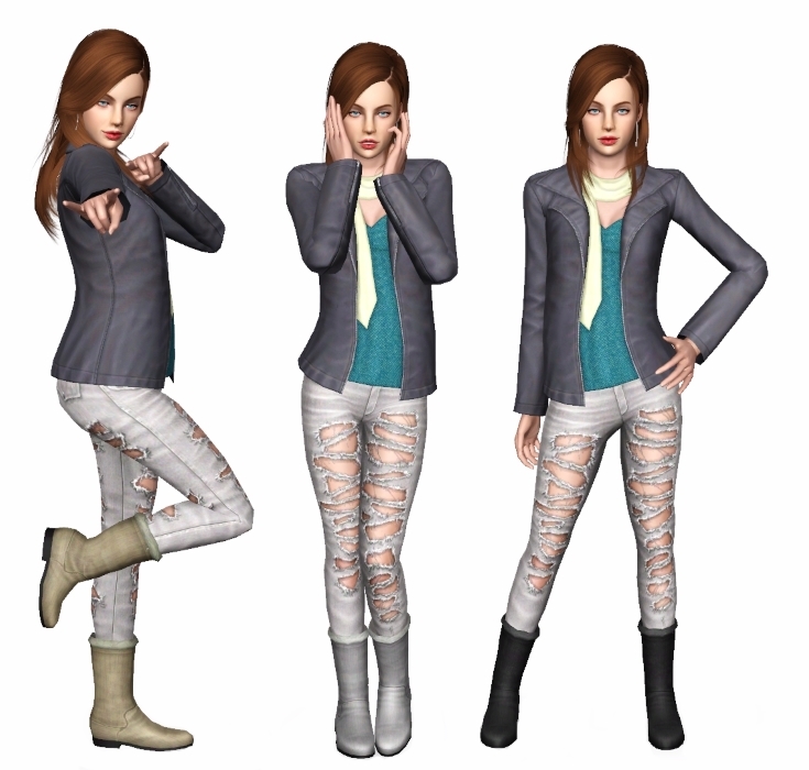 Clothes for teenage sims. Simplex Sims