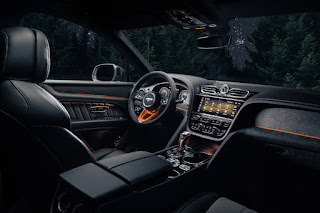 Bentley Bentayga Speed Space Theme by Mulliner (2022) Dashboard