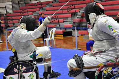 CT Paralimpico Brasileiro sera casa da paraesgrima nacional nos próximos dois dias Foto Rosele Sanchotene