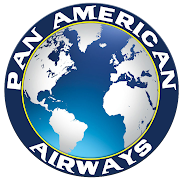 J'ai volé maintes fois sur les avions de la Pan American Airways qui était à . (panamericanairwayslogo)