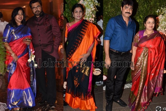 Celebrities at Srija Wedding Reception