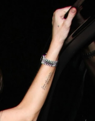 Lindsay Lohan Arm Tattoos