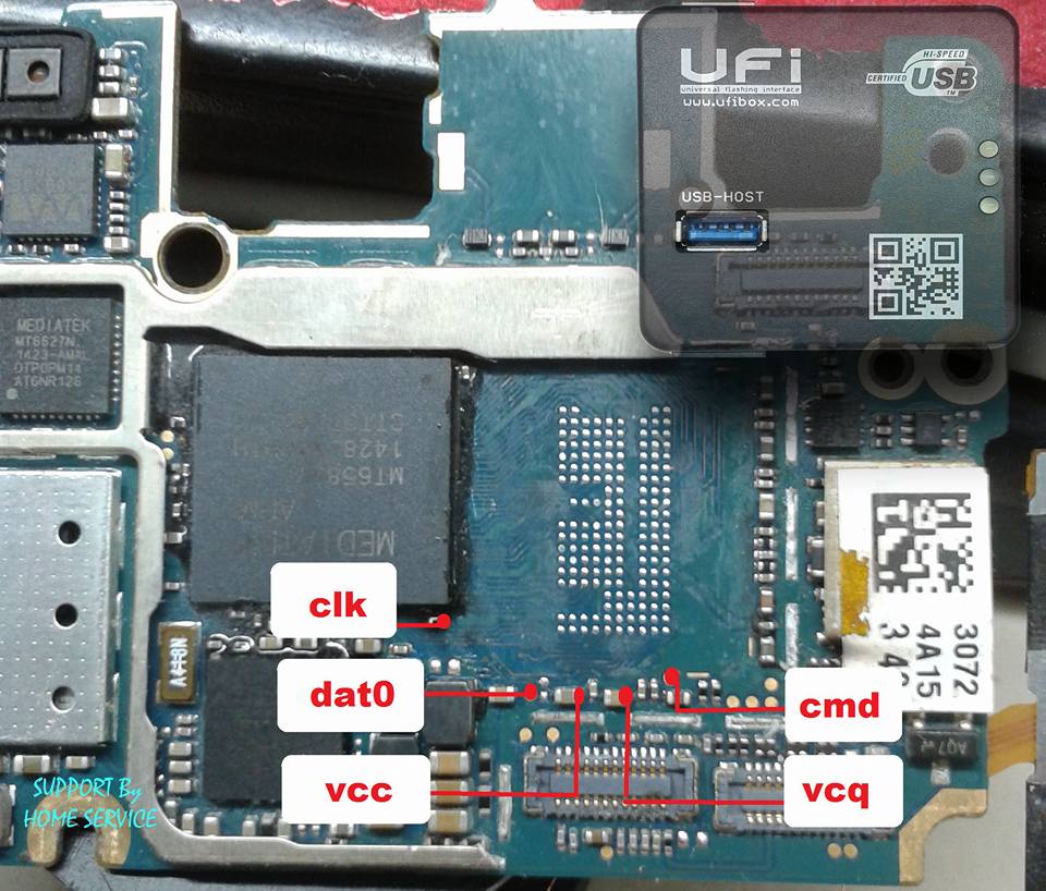 PINOUT DIRECT EMMC OPPO ( ISP ) | W i n k GSM