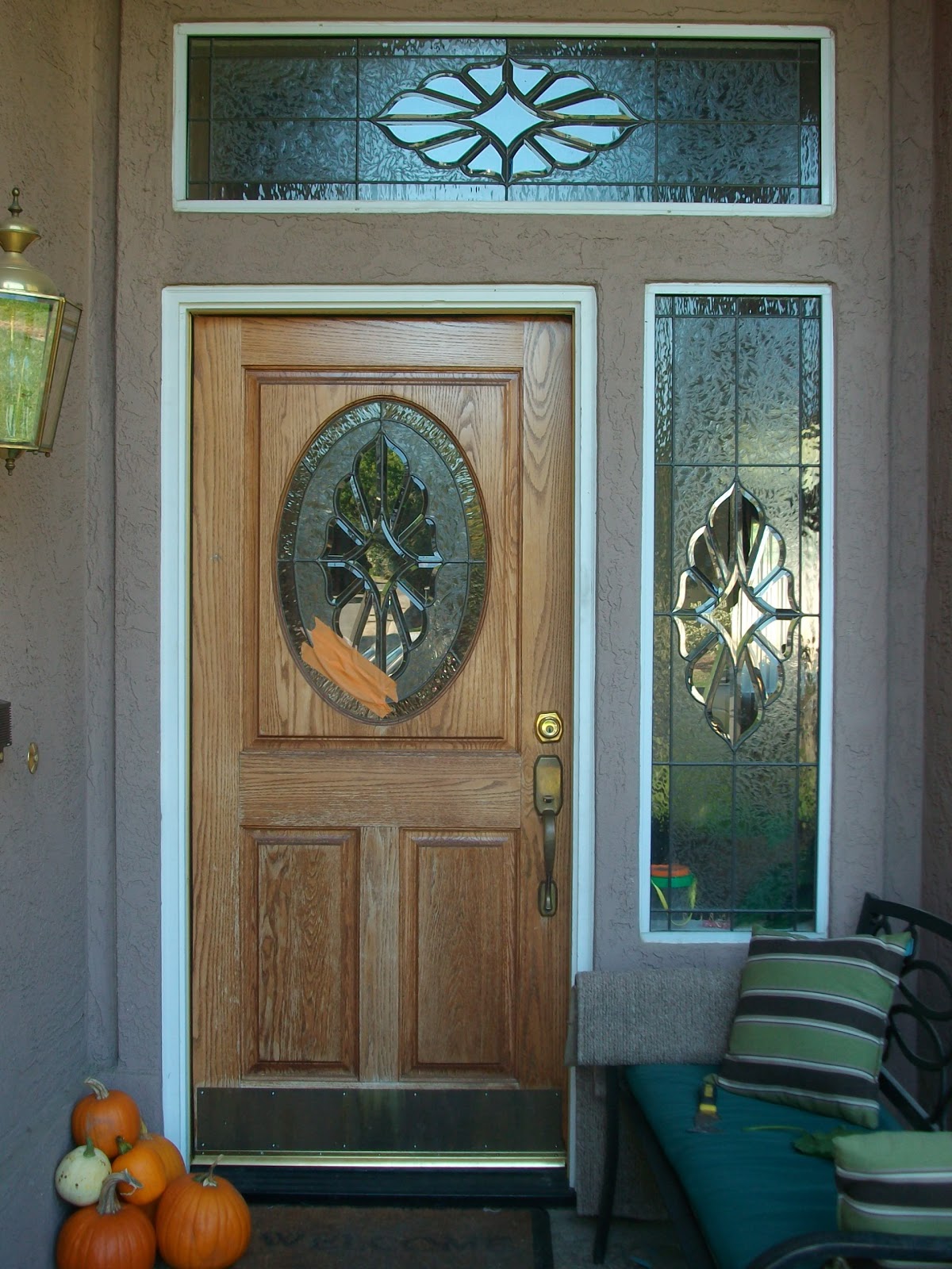 Stained Glass Repair Gallery: Beautiful Stained Glass Front Door