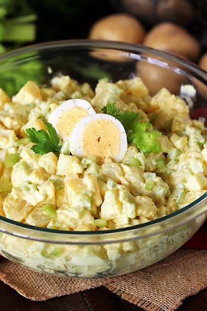  Just pure as well as uncomplicated uncomplicated spud salad Ma's Classic Potato Salad