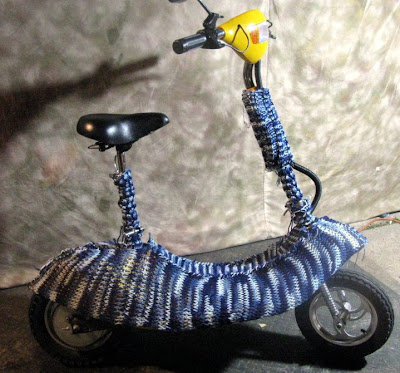 Lots of (K)nots! - Knited Electric Scooter by Cory Nelson