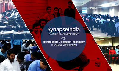 SynapseIndia campus placement drive at TICT, kolkata