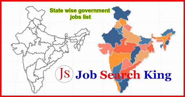 State wise government jobs list